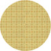 Square Machine Washable Transitional Bold Yellow Rug in a Living Room, wshpat3767brn