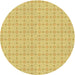 Square Patterned Bold Yellow Rug, pat3767brn