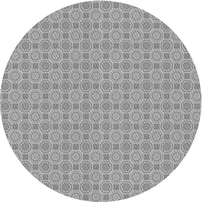 Square Machine Washable Transitional Gray Rug in a Living Room, wshpat3767gry