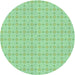 Square Machine Washable Transitional Light Green Rug in a Living Room, wshpat3767lblu