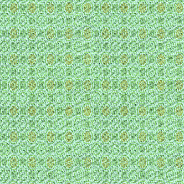 Patterned Light Green Rug, pat3767lblu
