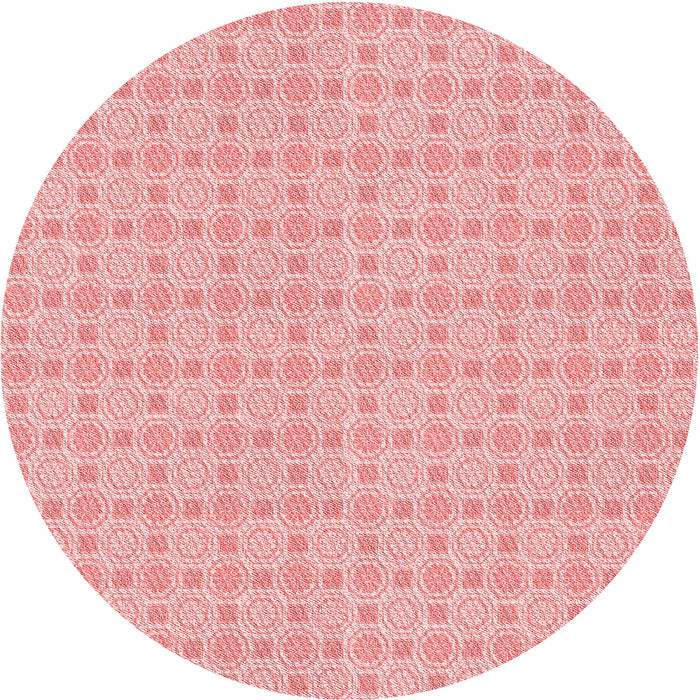 Square Machine Washable Transitional Red Rug in a Living Room, wshpat3767rd