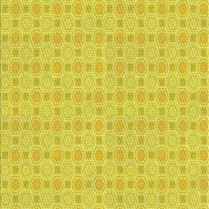 Patterned Yellow Rug, pat3767yw