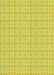 Patterned Neon Yellow Novelty Rug, pat3767