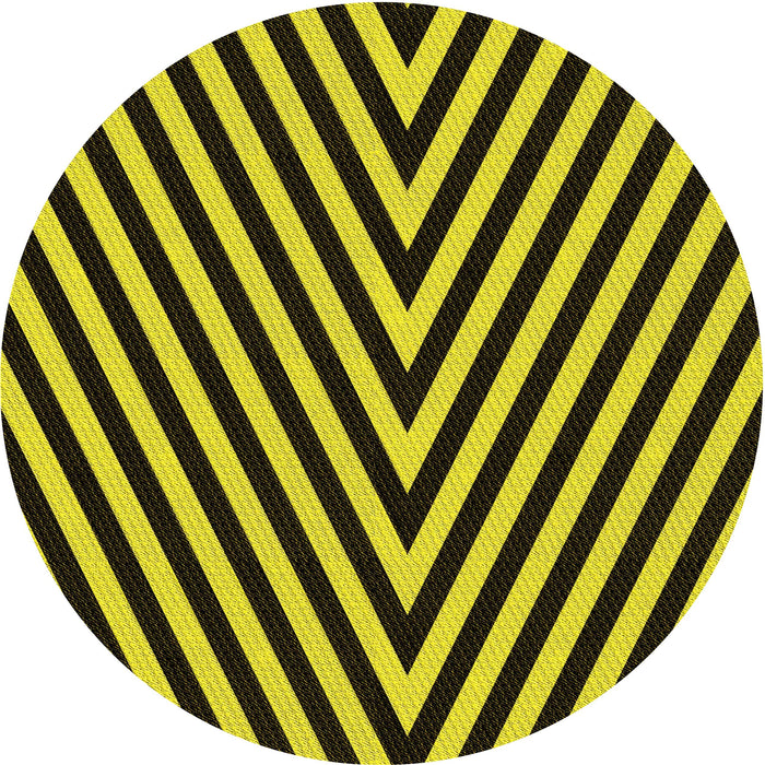 Square Machine Washable Transitional Golden Yellow Rug in a Living Room, wshpat3768yw