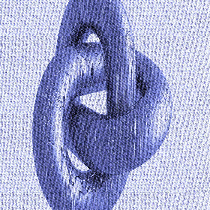 Machine Washable Transitional Blue Rug, wshpat3769blu