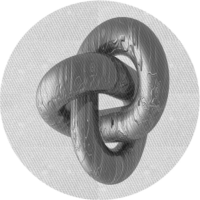 Square Patterned Gray Rug, pat3769gry