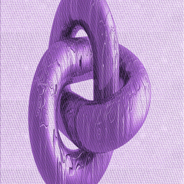 Patterned Purple Rug, pat3769pur