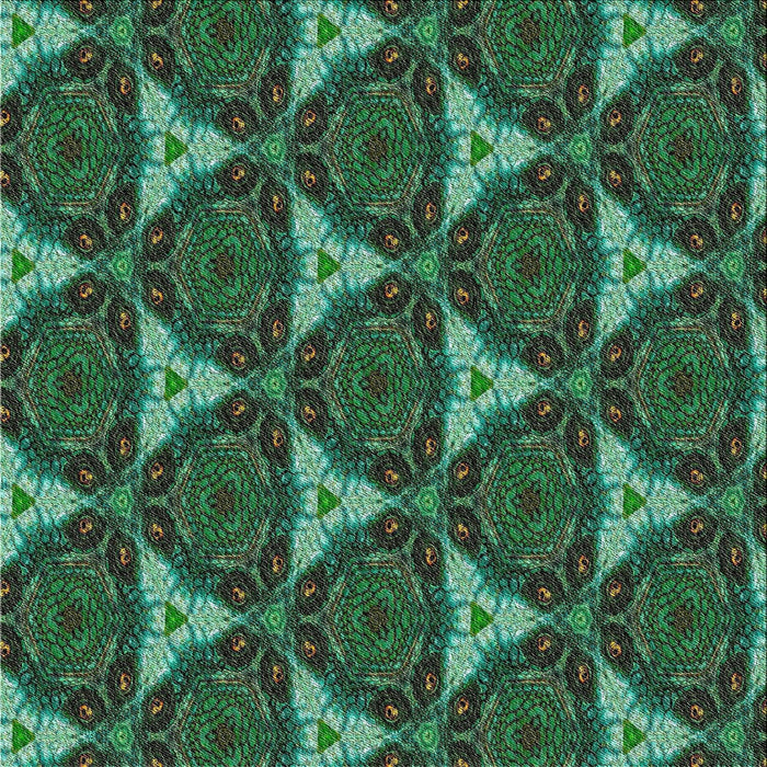 Sideview of Machine Washable Transitional Dark Forest Green Rug, wshpat376