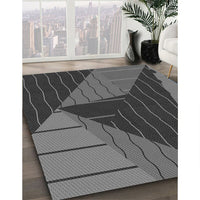 Patterned Gray Rug, pat377gry