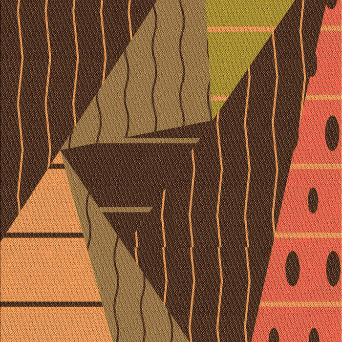 Machine Washable Transitional Sedona Brown Rug, wshpat377org