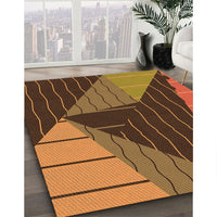 Patterned Sedona Brown Rug, pat377org