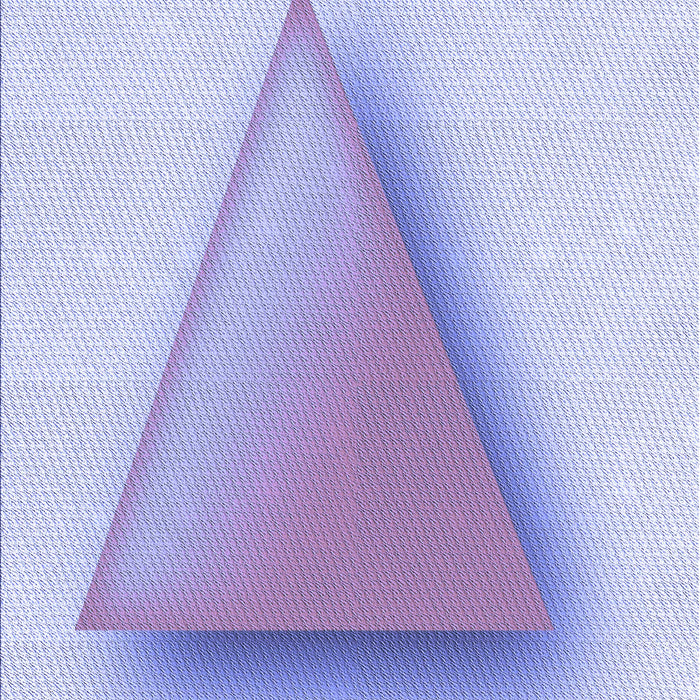 Patterned Blue Rug, pat3771blu