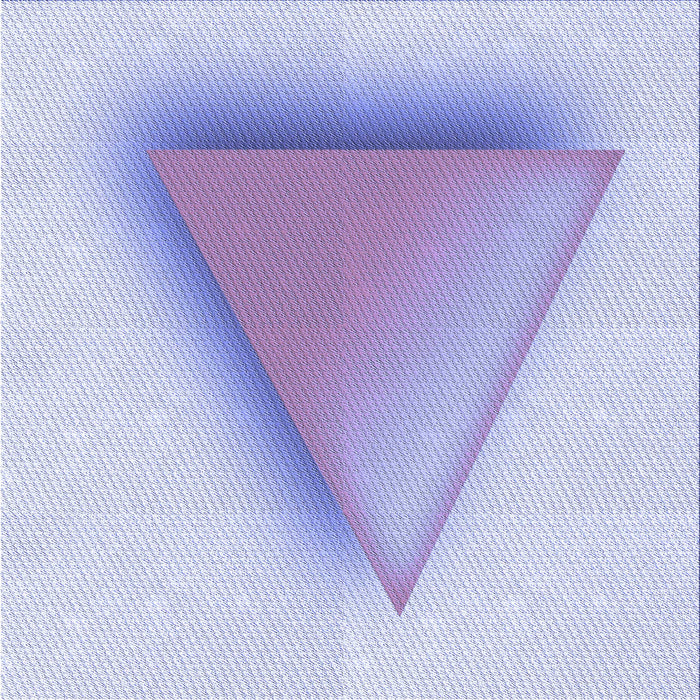 Round Patterned Blue Rug, pat3771blu