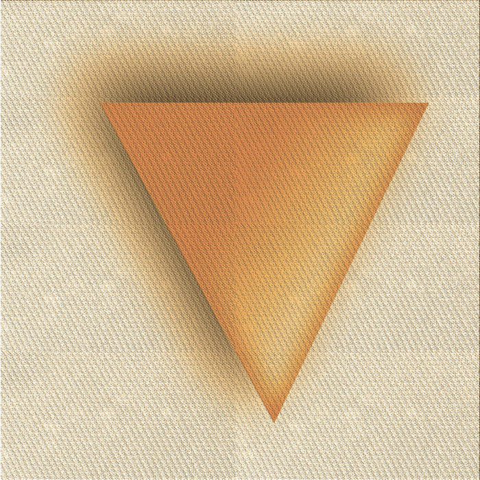 Round Patterned Golden Blonde Gold Rug, pat3771brn