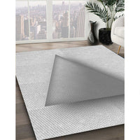 Patterned Gunmetal Gray Rug, pat3771gry