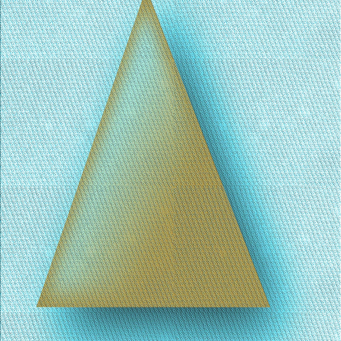 Patterned Blue Rug, pat3771lblu