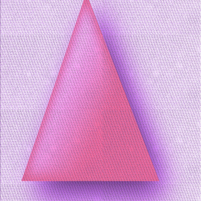 Patterned Blossom Pink Rug, pat3771pur