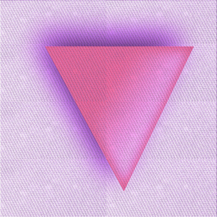 Round Machine Washable Transitional Blossom Pink Rug, wshpat3771pur