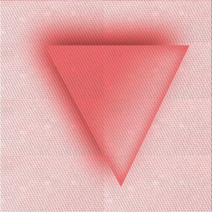 Round Machine Washable Transitional Pink Rug, wshpat3771rd