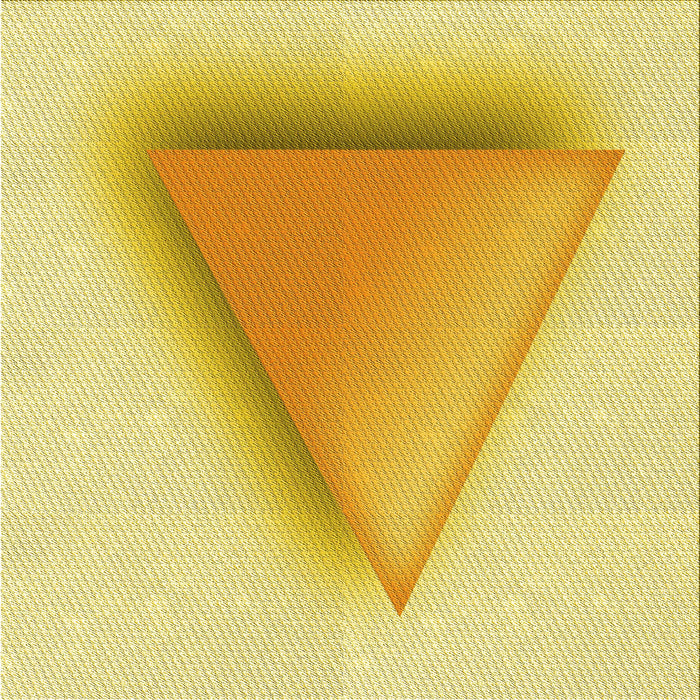 Round Patterned Yellow Rug, pat3771yw