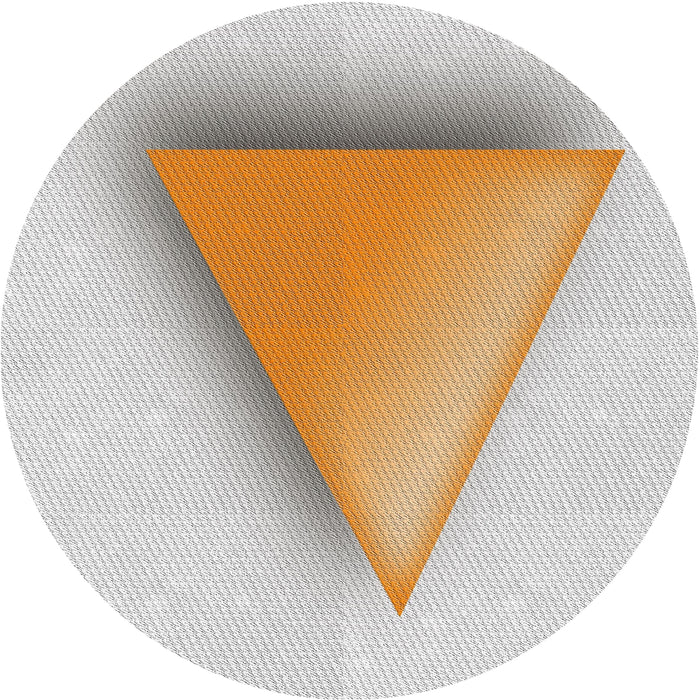 Sideview of Patterned Dark Almond Brown Novelty Rug, pat3771