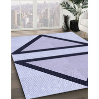 Patterned Purple Rug, pat3772blu