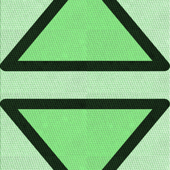 Patterned Jade Green Rug, pat3772grn