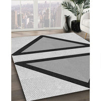 Patterned Ash Gray Rug, pat3772gry