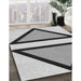 Patterned Ash Gray Rug in Family Room, pat3772gry