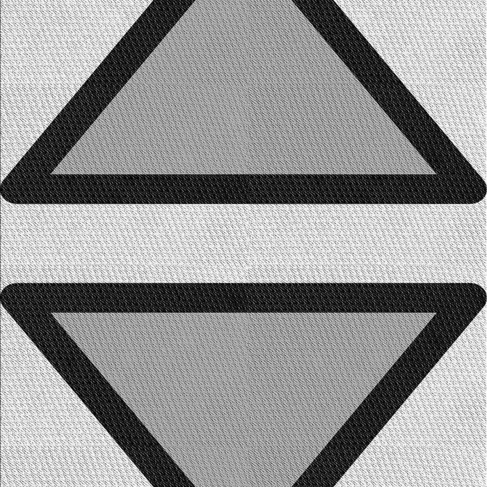 Patterned Ash Gray Rug, pat3772gry