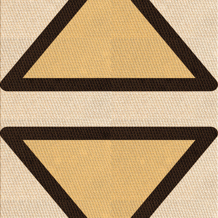 Patterned Light Brown Rug, pat3772org