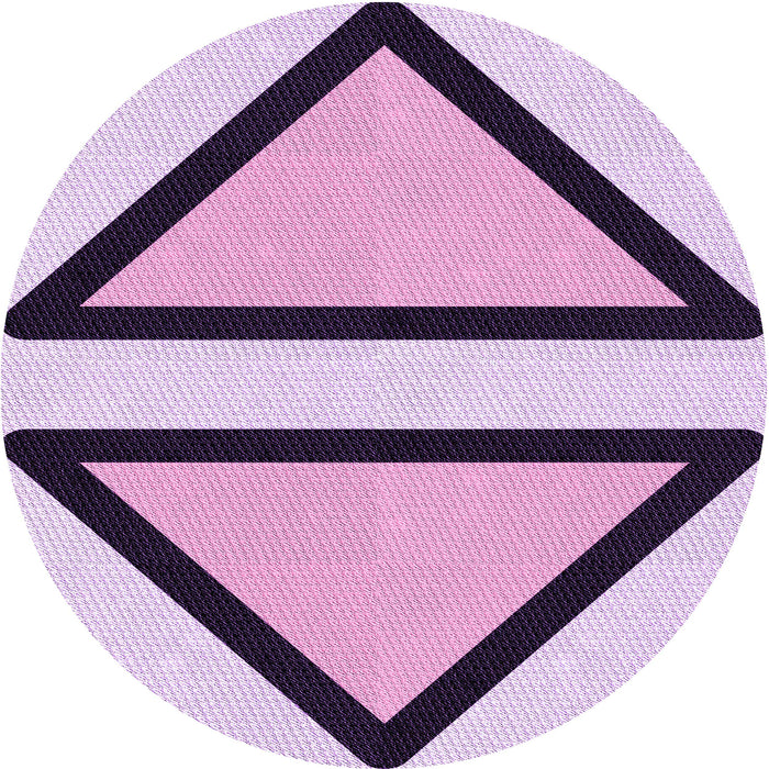 Square Machine Washable Transitional Orchid Purple Rug in a Living Room, wshpat3772pur