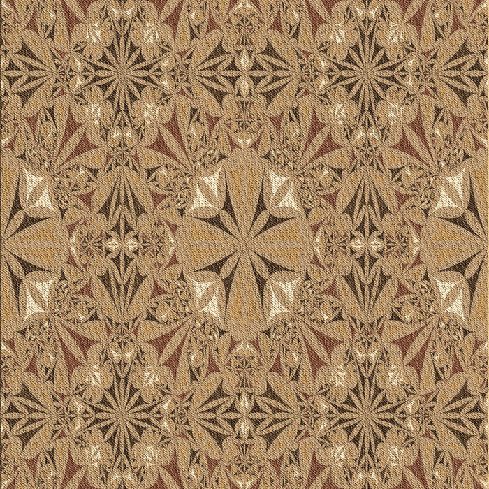 Patterned Sienna Brown Rug, pat3774brn