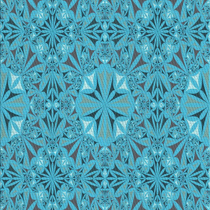Patterned Glacial Blue Ice Blue Rug, pat3774lblu