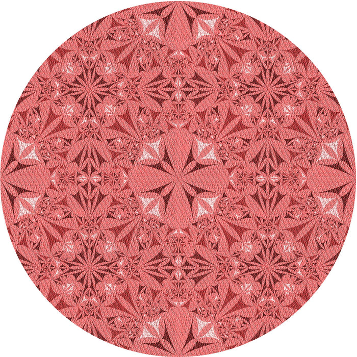 Square Machine Washable Transitional Red Rug in a Living Room, wshpat3774rd