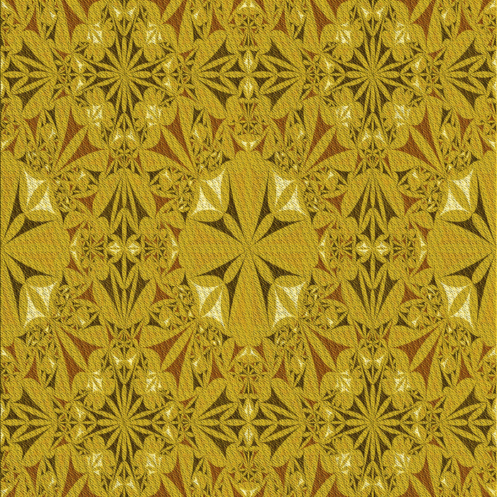 Machine Washable Transitional Dark Bisque Brown Rug, wshpat3774yw