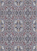 Machine Washable Transitional Gray Rug, wshpat3774