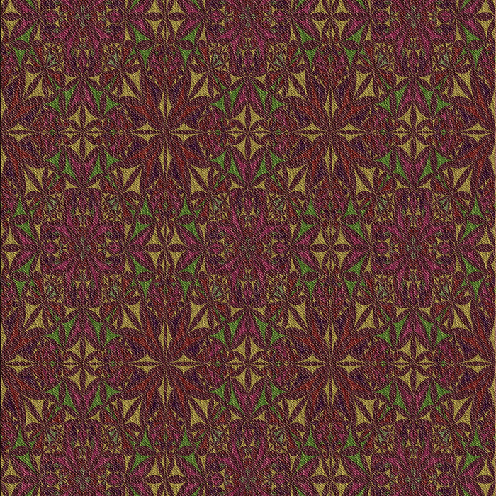 Patterned Saddle Brown Rug, pat3775brn