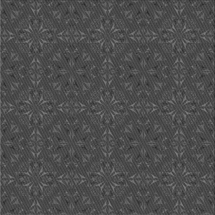 Round Patterned Gray Rug, pat3775gry