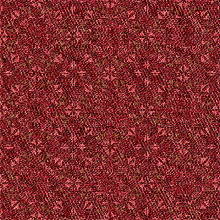Round Machine Washable Transitional Cranberry Red Rug, wshpat3775rd