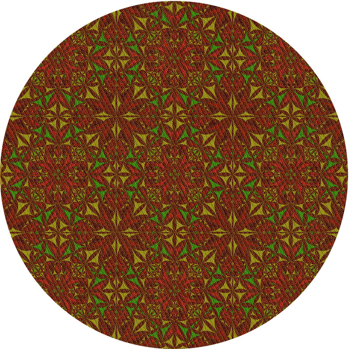 Square Machine Washable Transitional Crimson Red Rug in a Living Room, wshpat3775yw