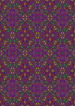 Patterned Mauve Taupe Purple Modern Rug, pat3775