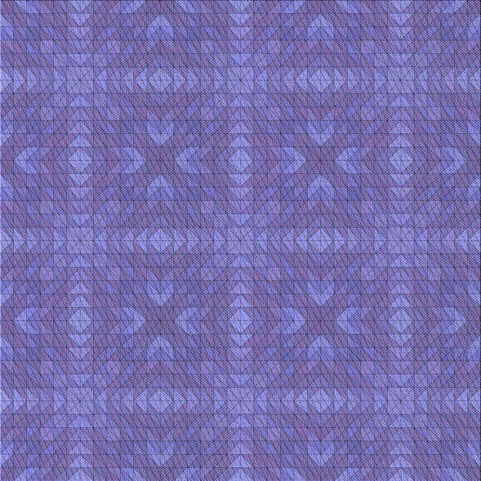 Round Patterned Purple Rug, pat3776blu