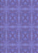 Patterned Purple Rug, pat3776blu