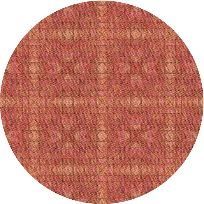 Square Machine Washable Transitional Bright Orange Rug in a Living Room, wshpat3776brn