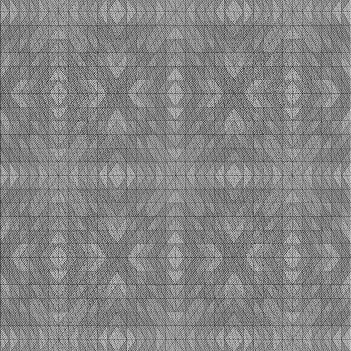 Machine Washable Transitional Gray Rug, wshpat3776gry