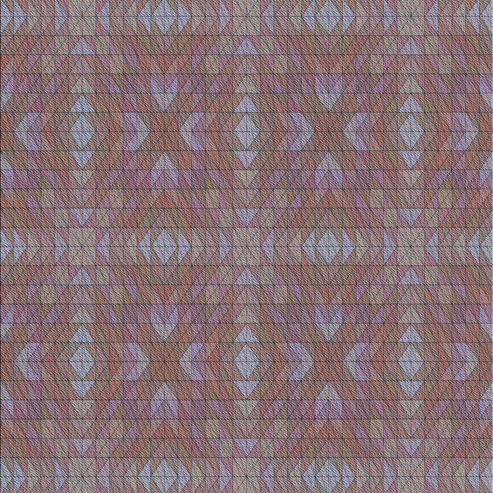 Patterned Rosy Pink Rug, pat3776lblu