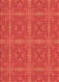 Patterned Red Rug, pat3776org