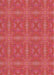 Patterned Red Novelty Rug, pat3776